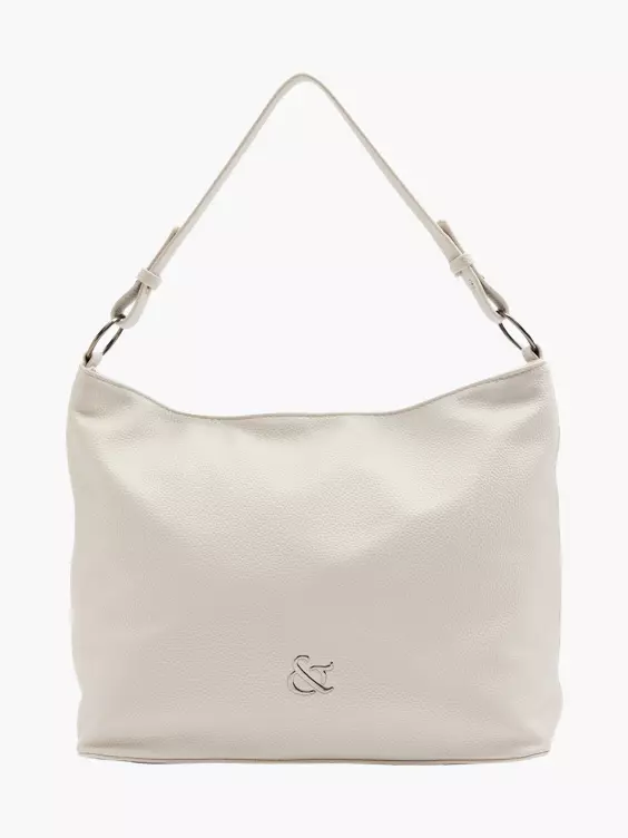 Graceland  White Slouchy Shoulder Bag