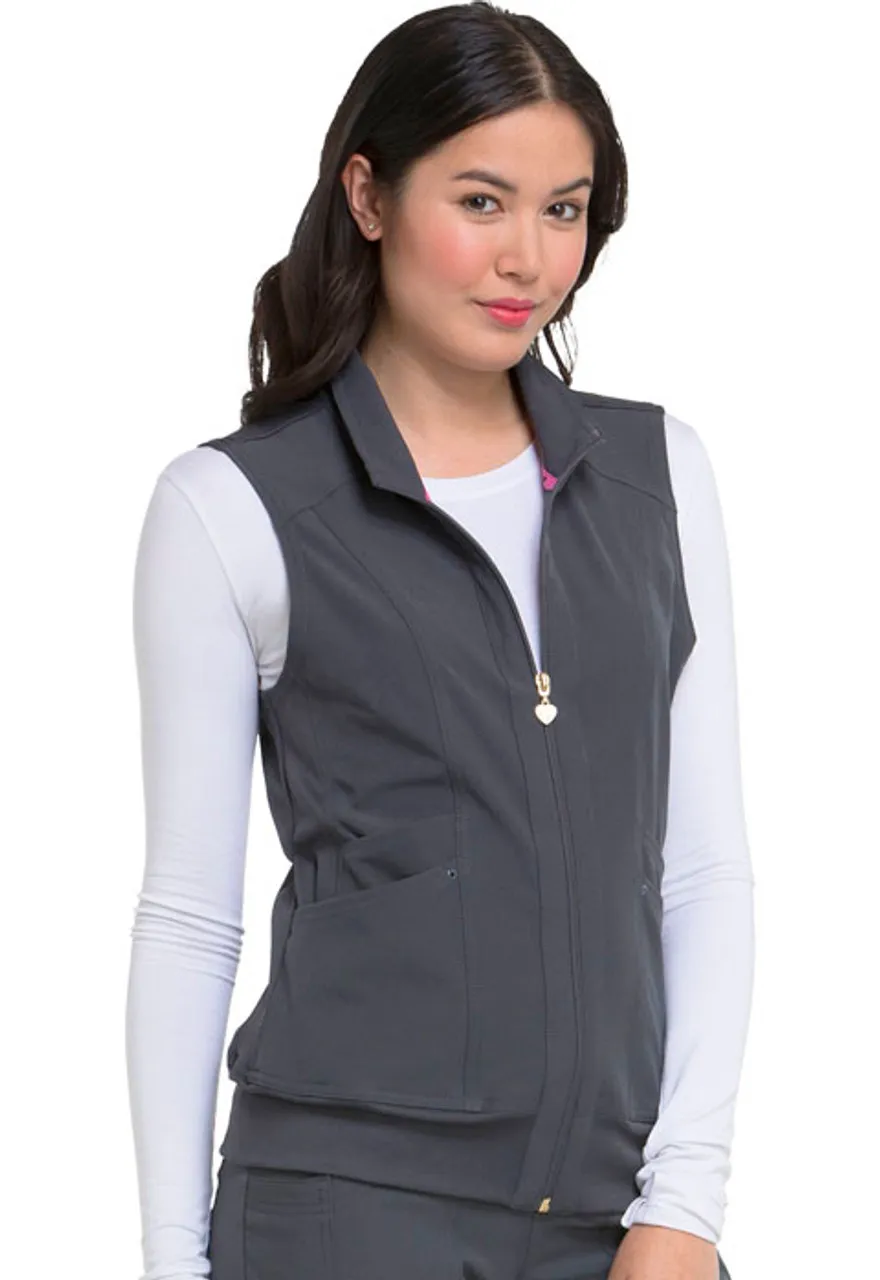 Heartsoul Heartsoul Women's Zip Front Vest #HS500