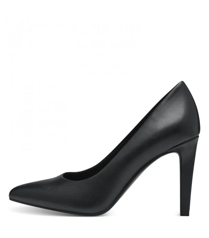 Heeled Shoes in BLack by Marco Tozzi 22415