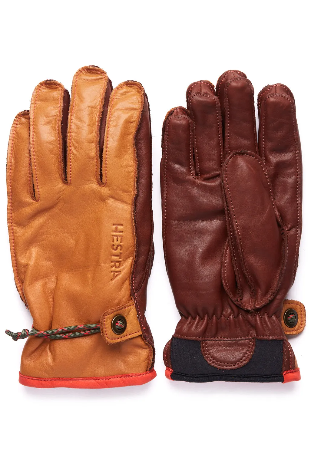 Hestra Men's Wakayama Gloves - Cork/Dark Brown