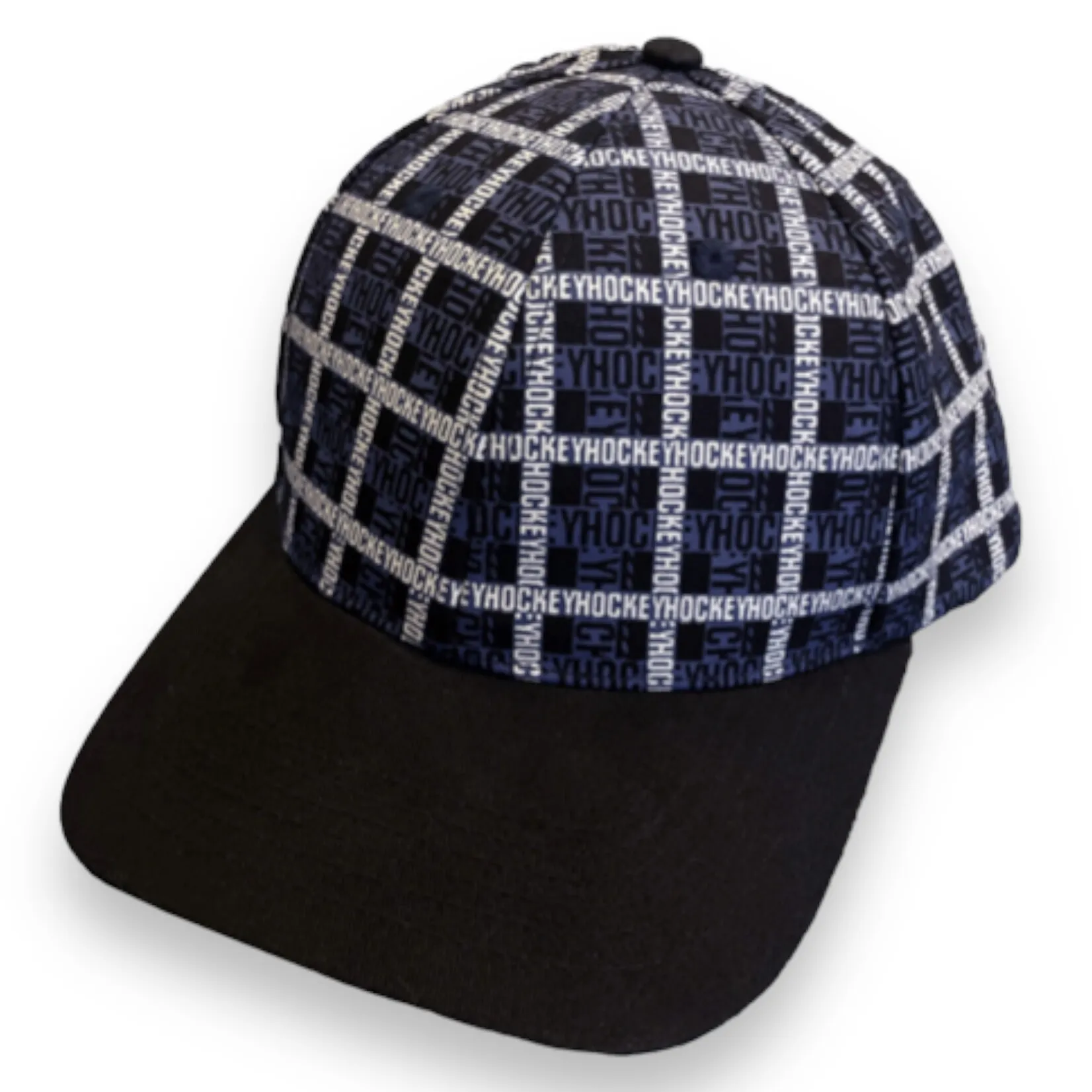 Hockey Plaid 6-Panel Hat