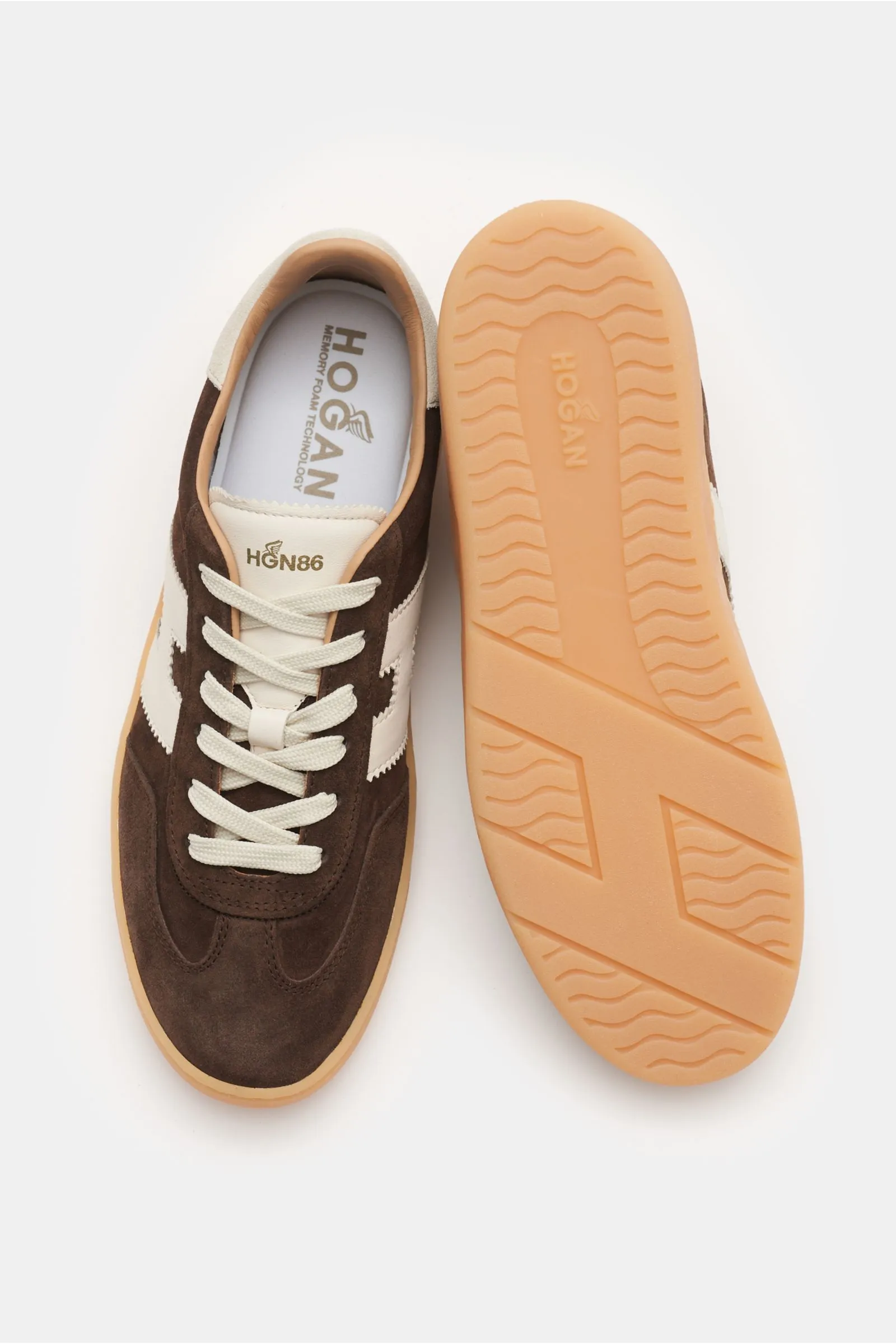 HOGAN sneakers 'Cool' brown/off-white