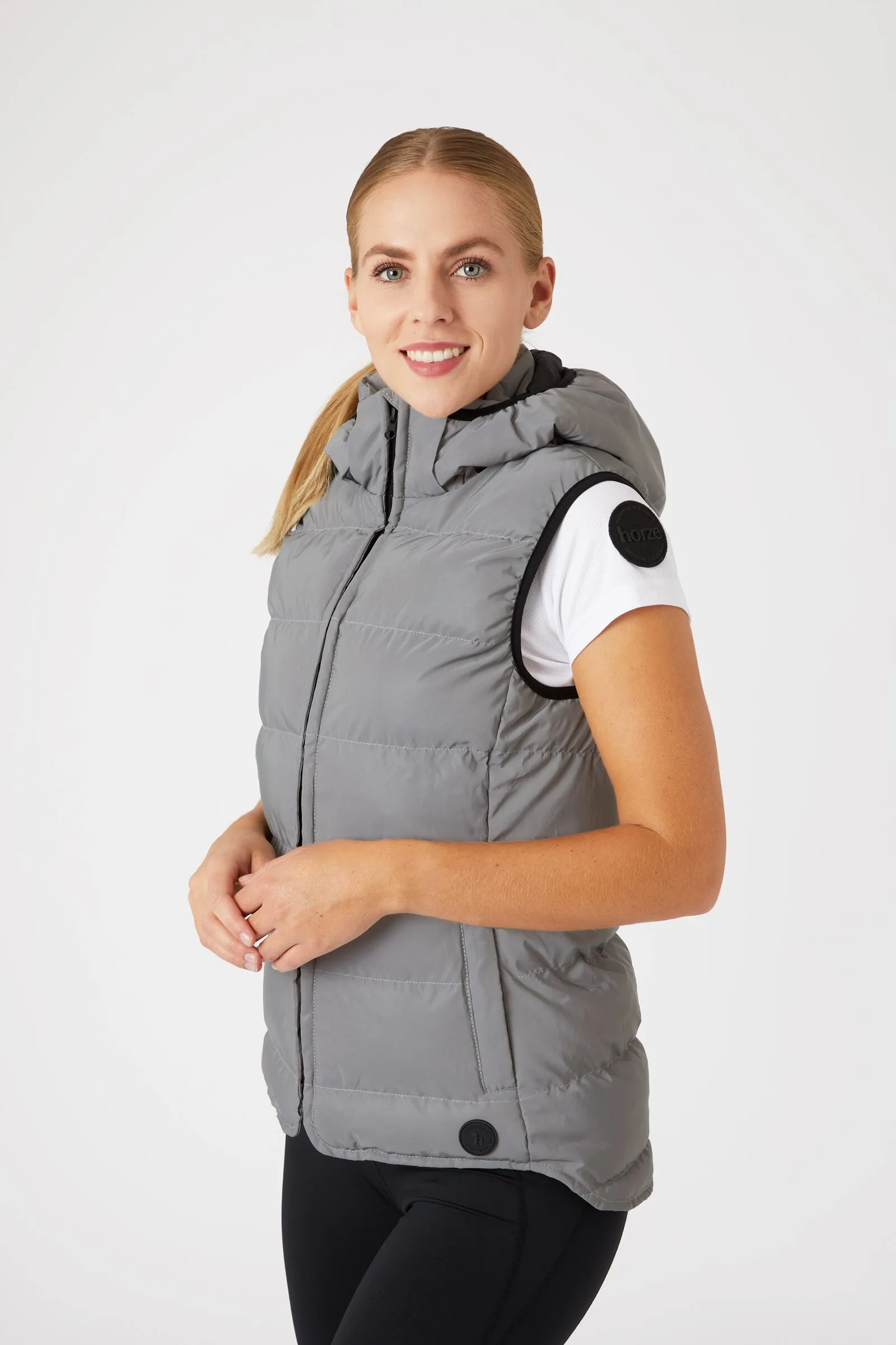 Horze Women's Reflective Padded Riding Vest