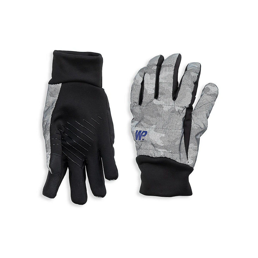 Hudson's Bay Boy's Touch Reflective Print Commuter Gloves