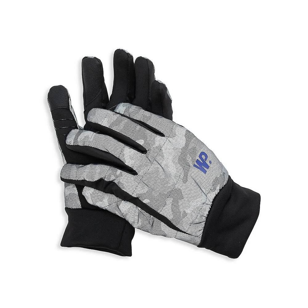 Hudson's Bay Boy's Touch Reflective Print Commuter Gloves