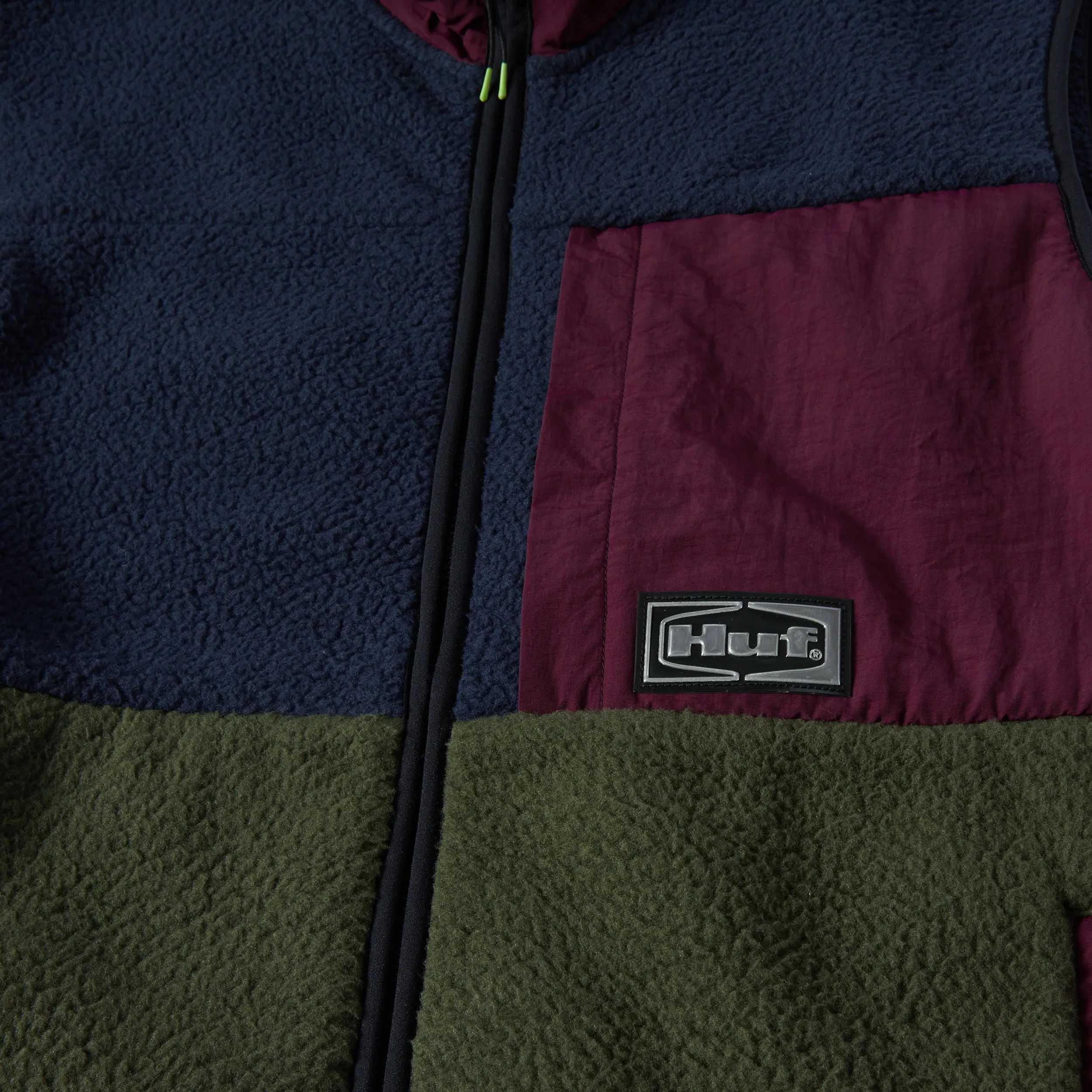 HUF Sonoma High Pile Vest Multi