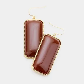 iLLASPARKZ Rectangle Resin Blocks Drop Earrings