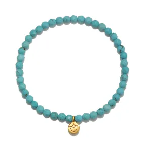 Inner Voice Lotus Gemstone Bracelet