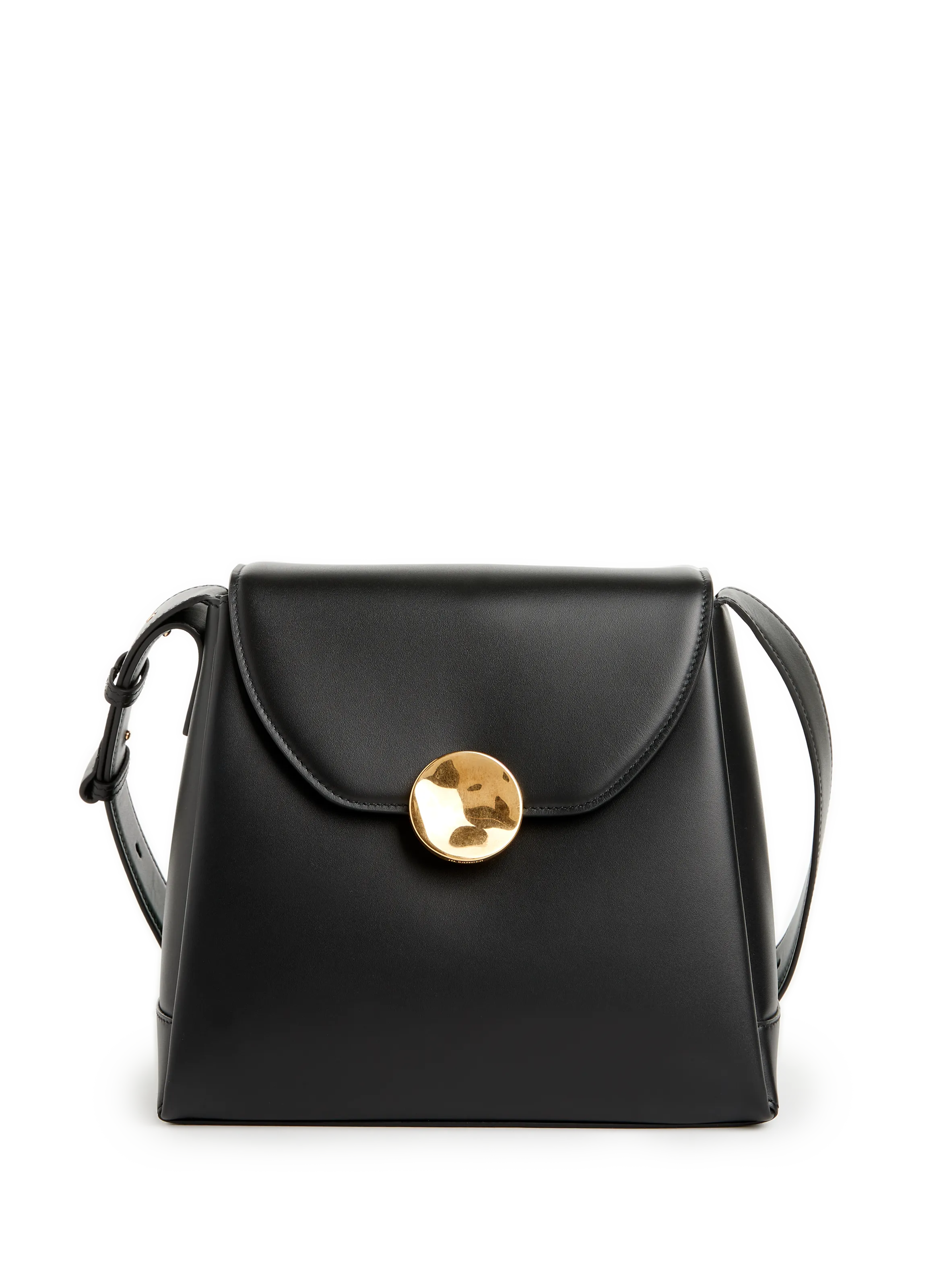 Jil sander  Victor leather shoulder bag - Black