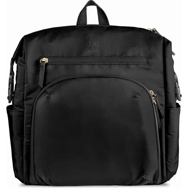 JuJuBe JJB Modern 11-Compartment Backpack, Black