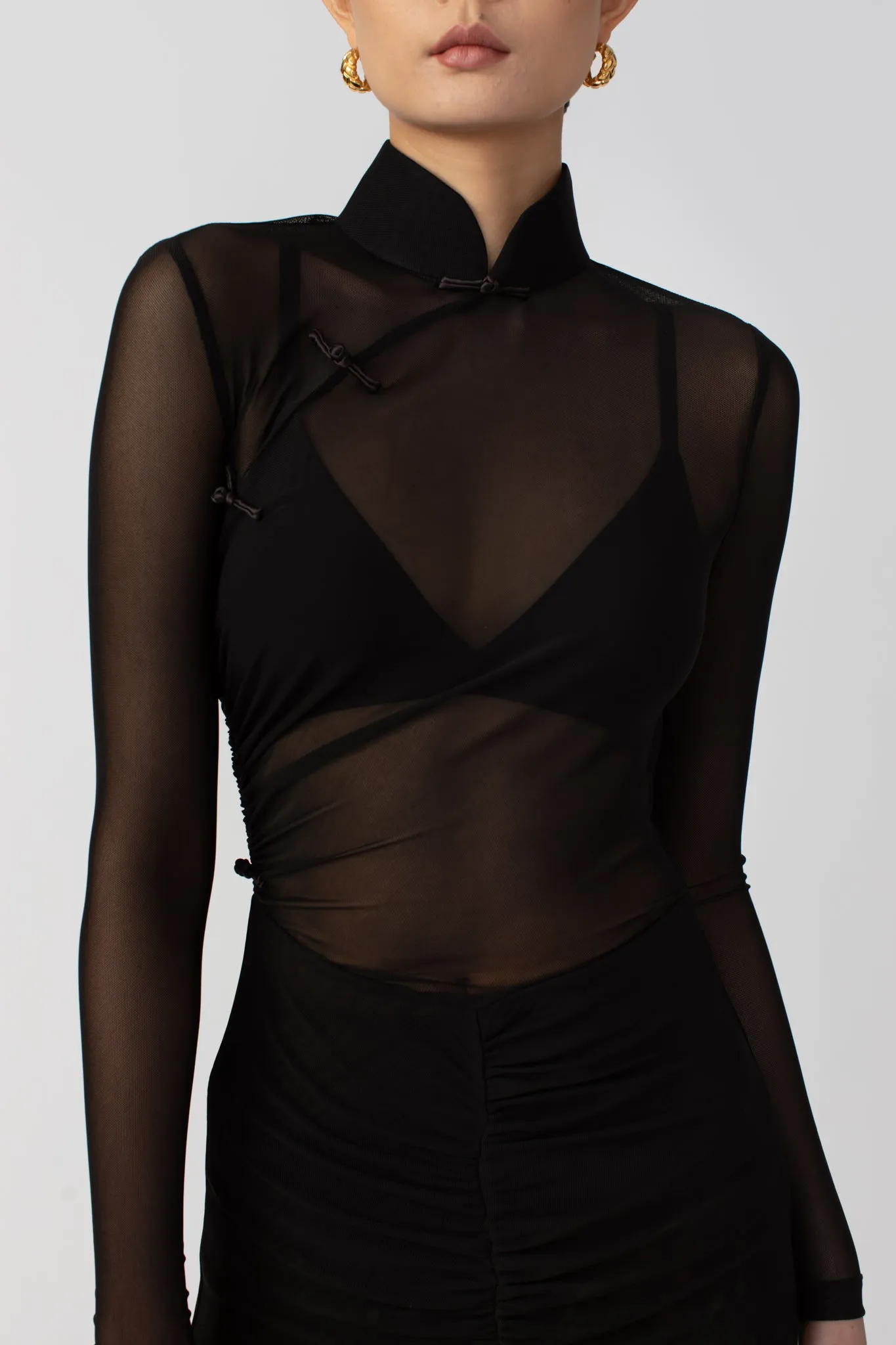 Kyle Mesh Dress