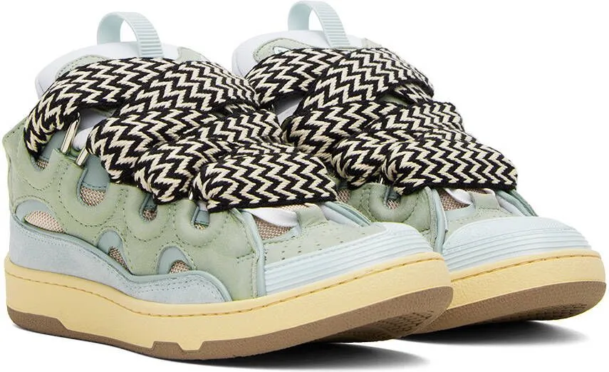 Lanvin Blue Curb Sneakers