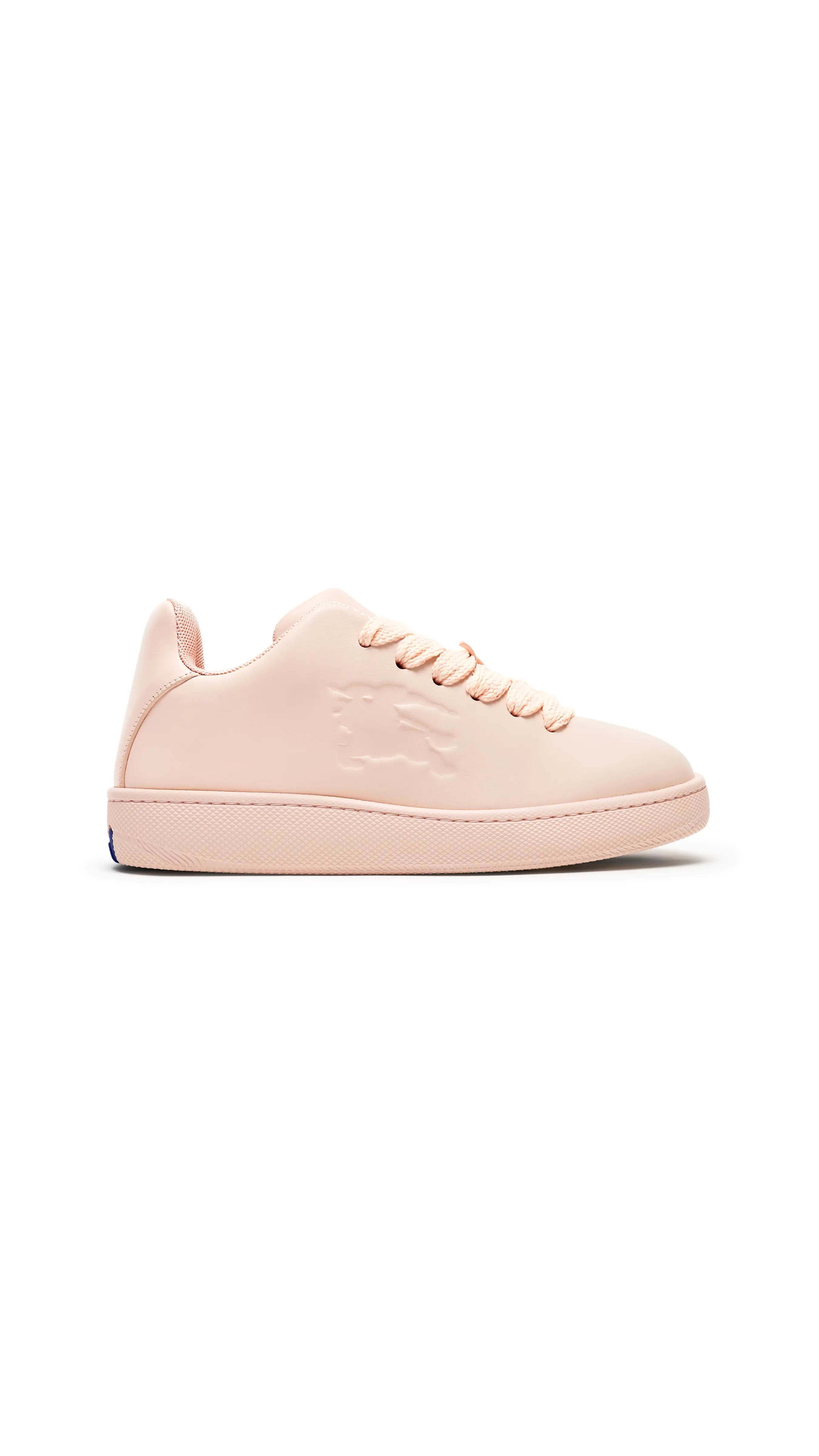 Leather Box Sneakers - Pink