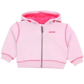 Levi's Pink Hoodie For Baby Girl 01