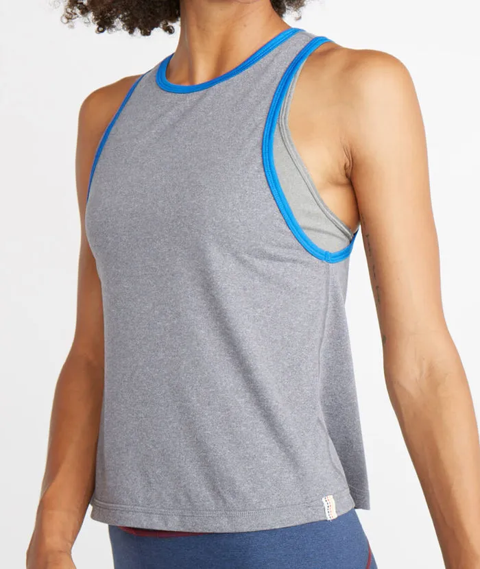 Liza Sport Tank in Grey