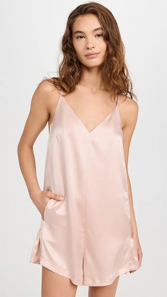 Lunya   Washable Silk Romper 