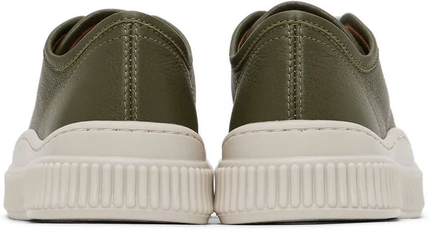 Marni Kids Khaki Pablo Sneakers