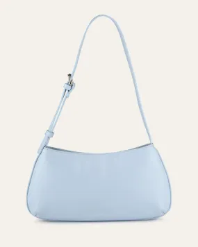 MEGAN SHOULDER BAG SKY BLUE LEATHER