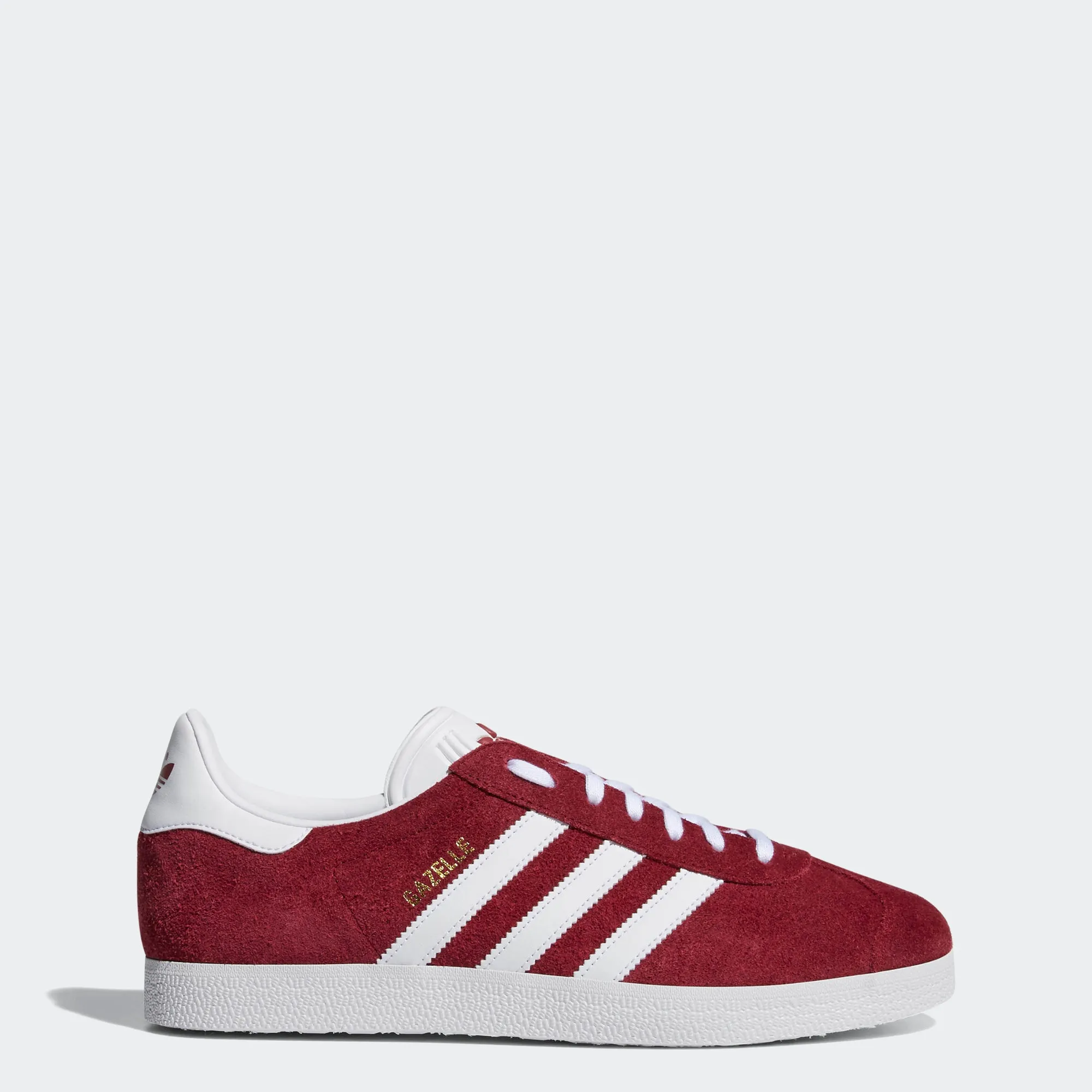 Men's adidas Originals Gazelle Shoes Burgundy