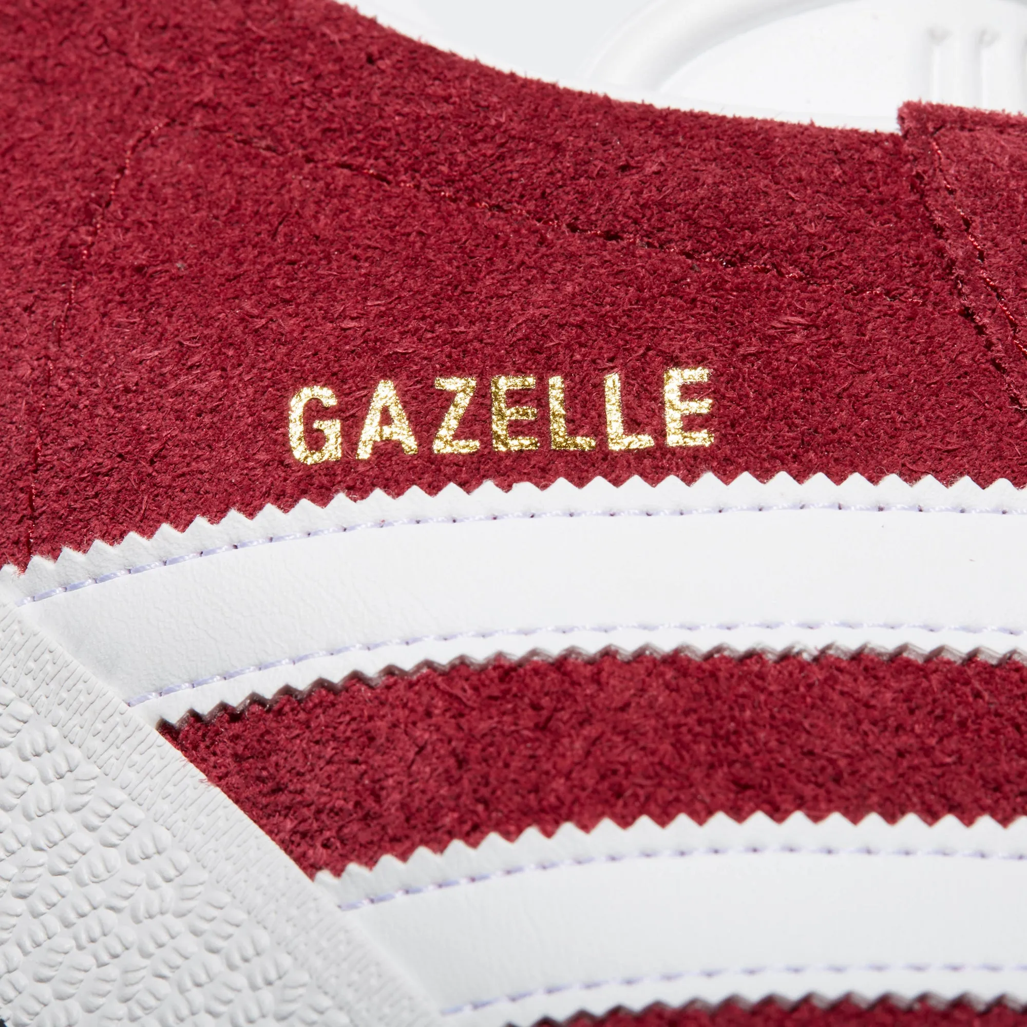 Men's adidas Originals Gazelle Shoes Burgundy