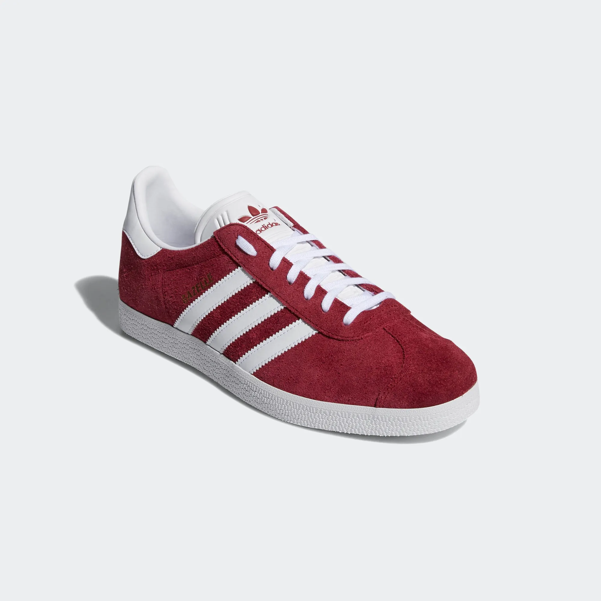 Men's adidas Originals Gazelle Shoes Burgundy