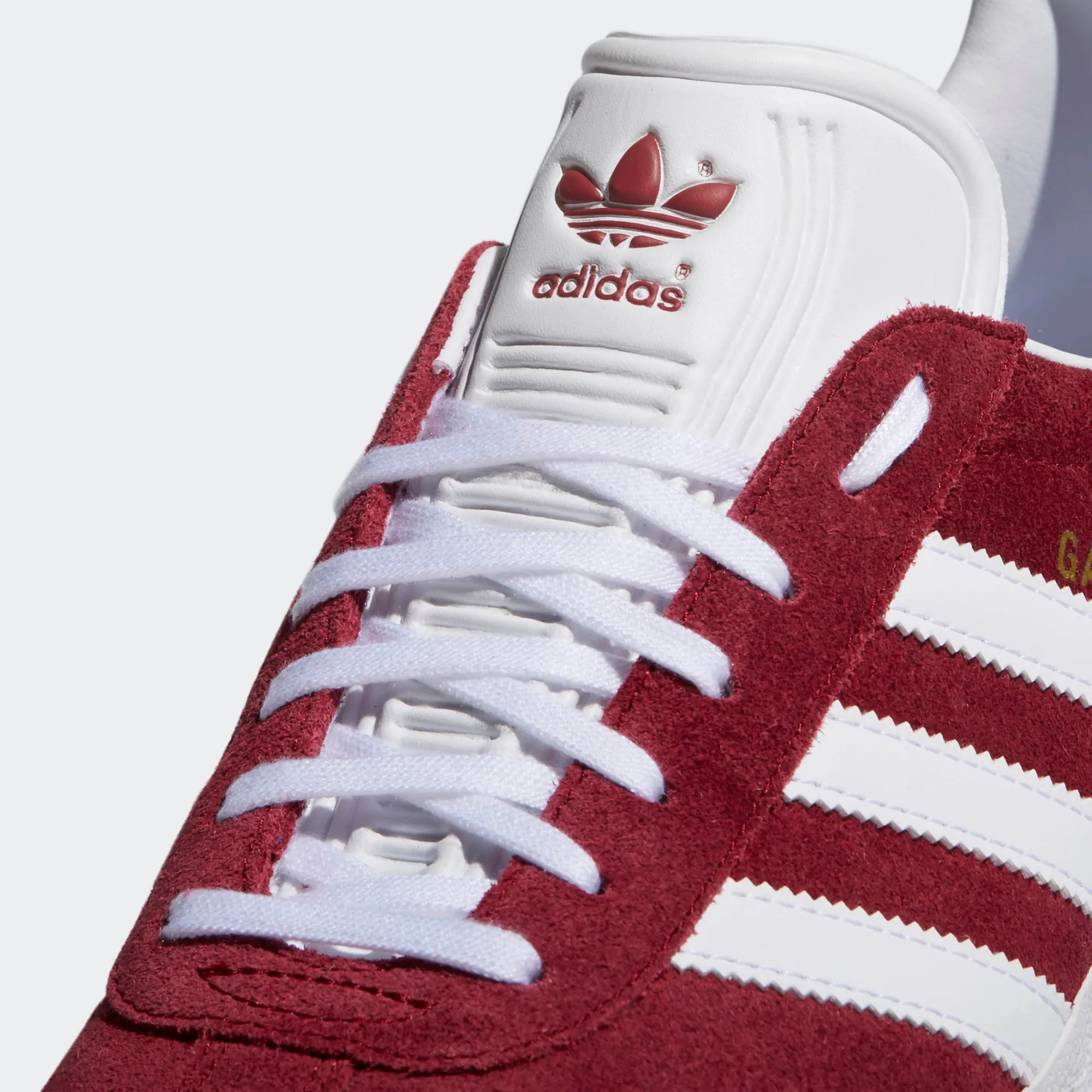 Men's adidas Originals Gazelle Shoes Burgundy