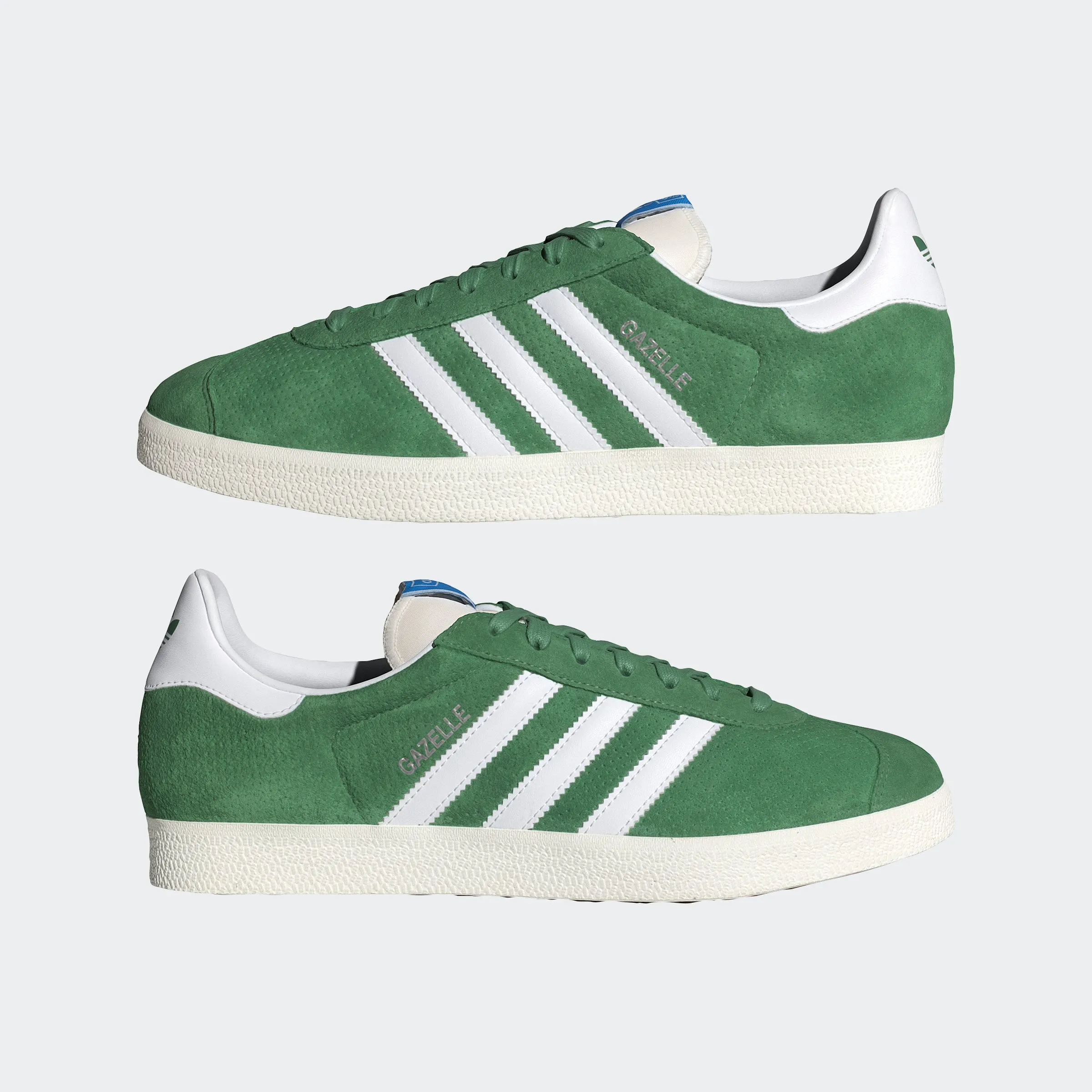 Men's adidas Originals Gazelle Shoes Preloved Green