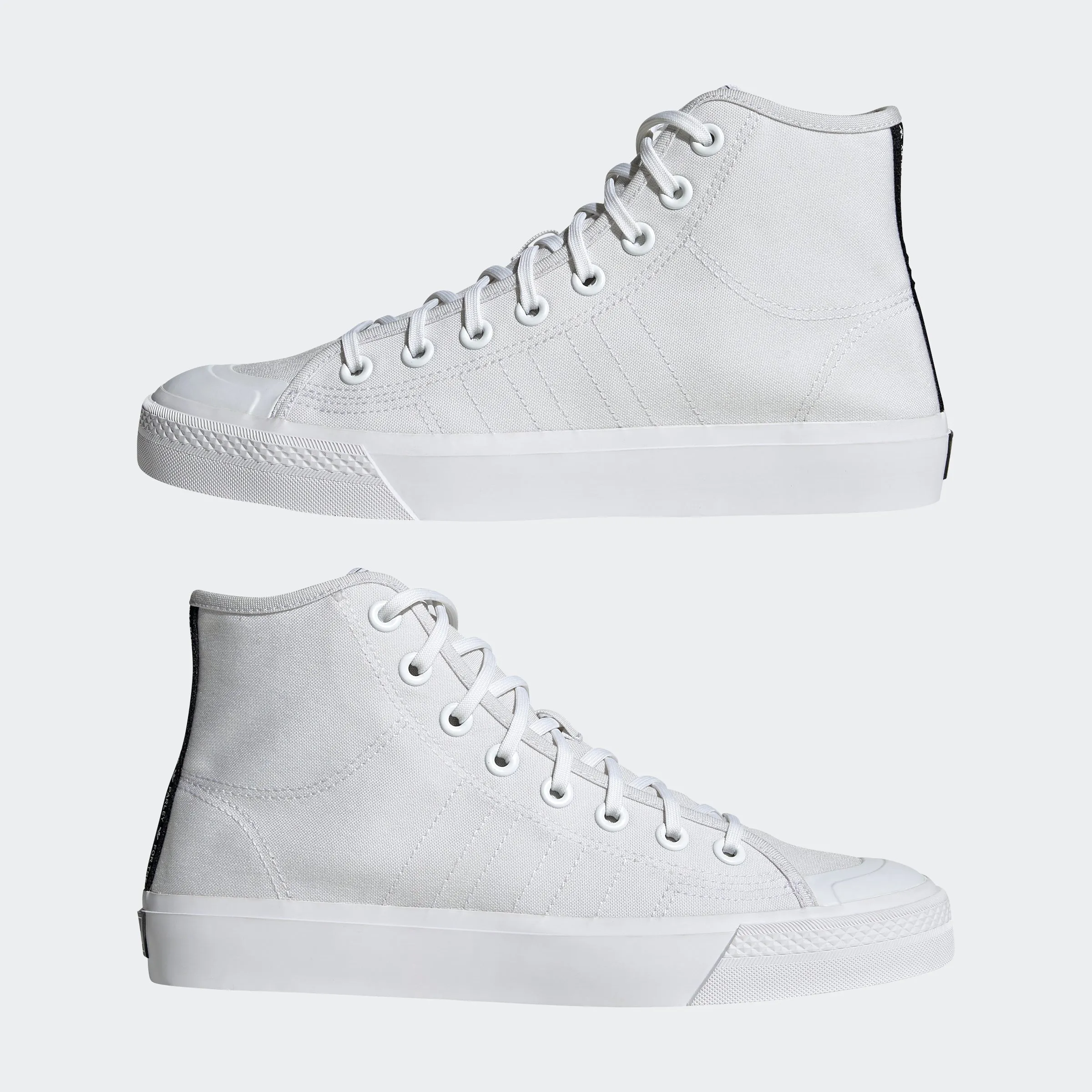 Men's adidas Originals Nizza Hi Shoes White