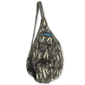 Mini Rope Bag - Ink Leaf