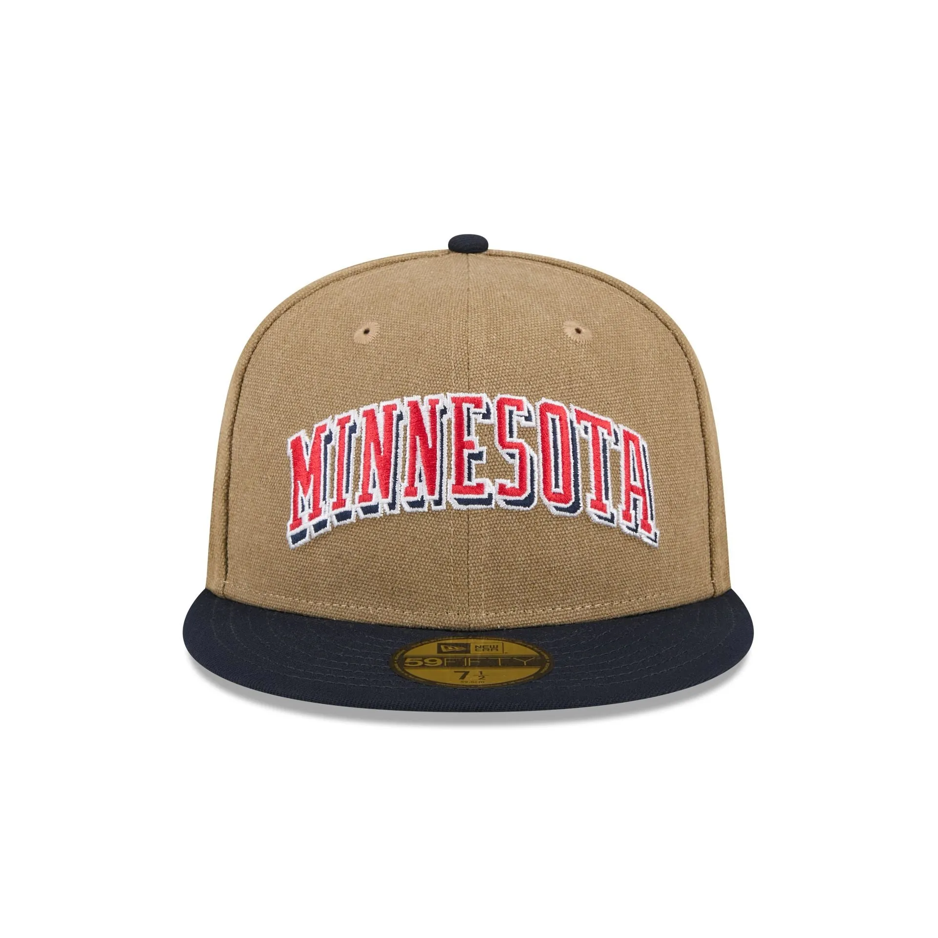 Minnesota Twins Canvas Crown 59FIFTY Fitted Hat