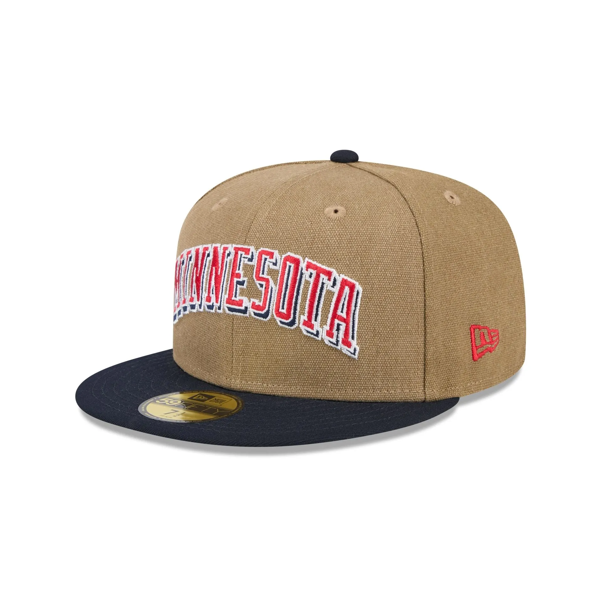 Minnesota Twins Canvas Crown 59FIFTY Fitted Hat