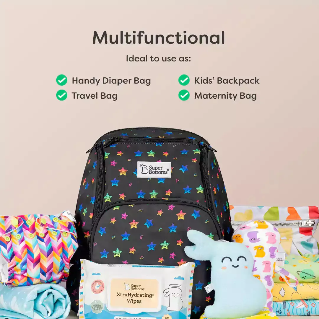 Multipurpose Backpack (Rainbow Twinkles)