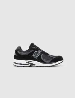 NEW BALANCE 2002R BLACK GUNMETAL   BLACK