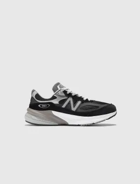 NEW BALANCE 990V6 BLACK/GREY   BLACK