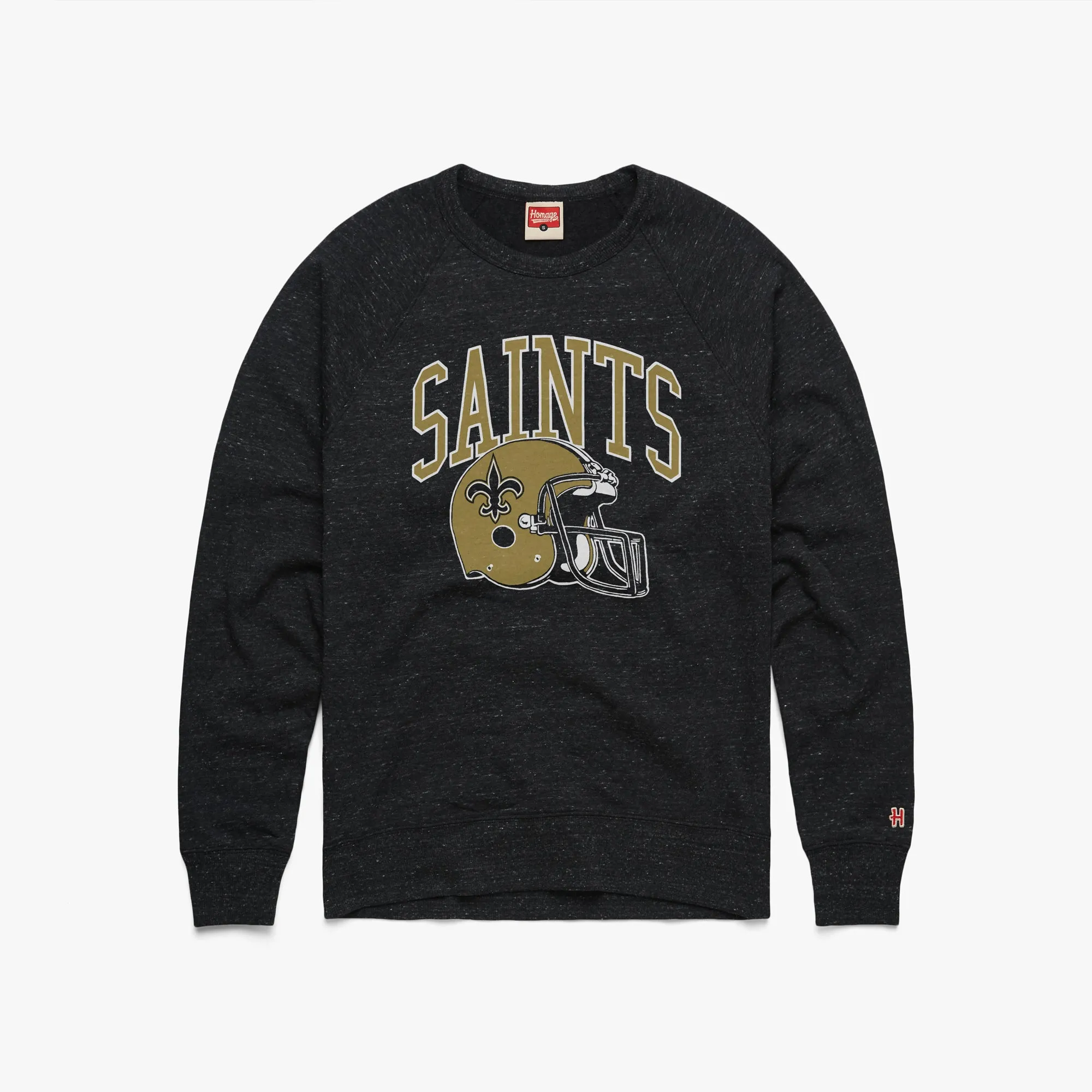 New Orleans Saints Helmet Crewneck