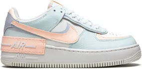 Nike AF1 Shadow Barely Green Crimson Tint sneakers Blue