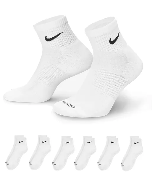 nike Nike Everyday Plus Cushioned Ankle Socks 6PK SX6899 100 