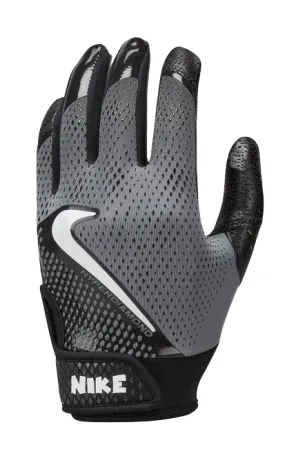 nike Nike Youth Hyperdiamond Batting Gloves  Blk/Grey 