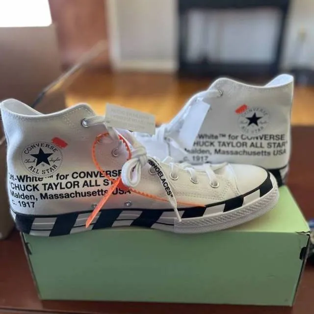 Off-white x converse chuck 70 stripe