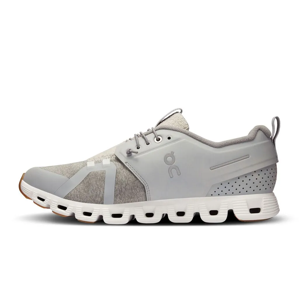 On Men's Cloud 5 Terry Shoes Glacier / White