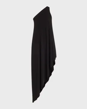 One-Shoulder Diagonal Tunic Coverup