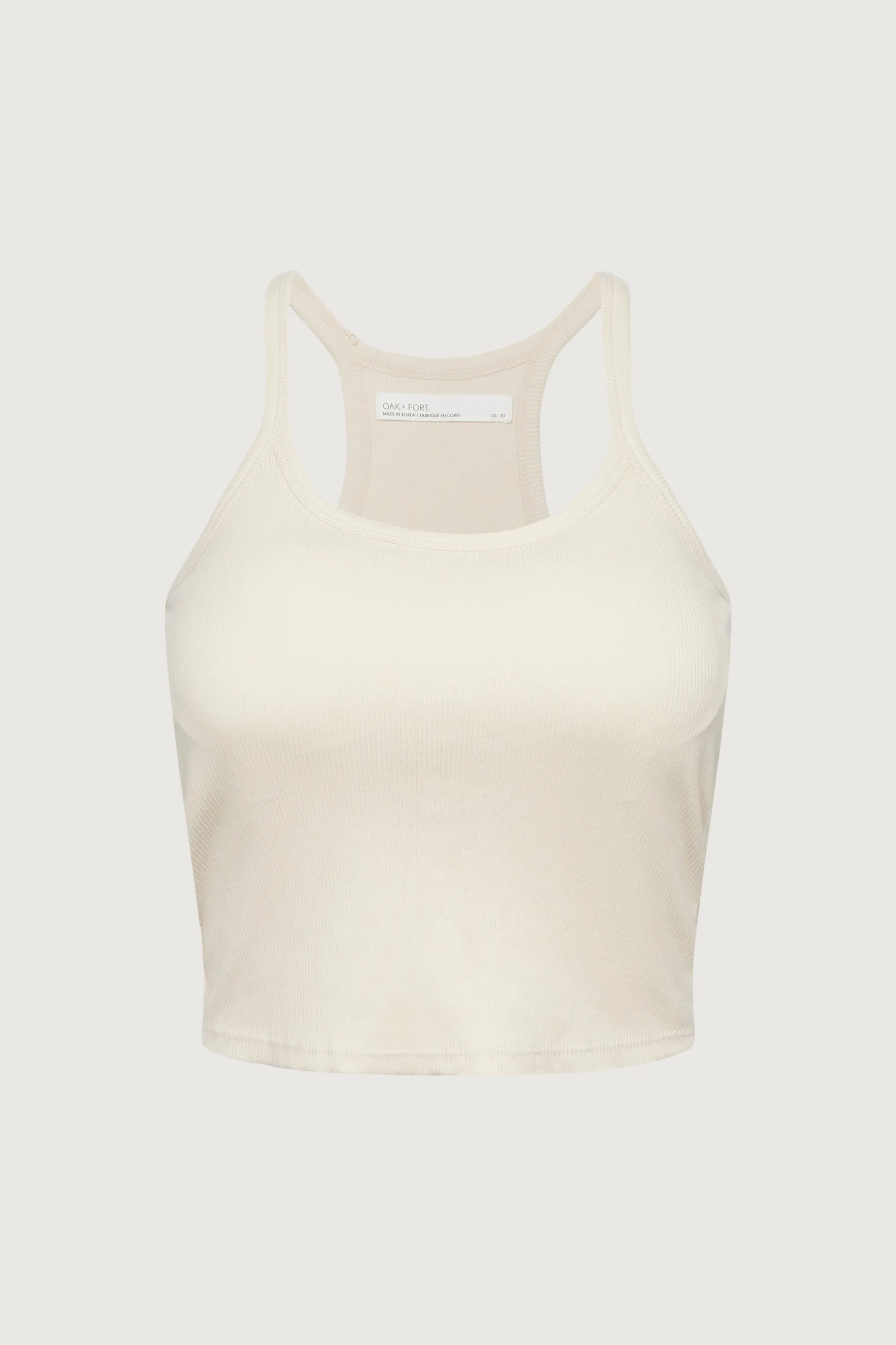 PADDED RACERBACK TANK TOP