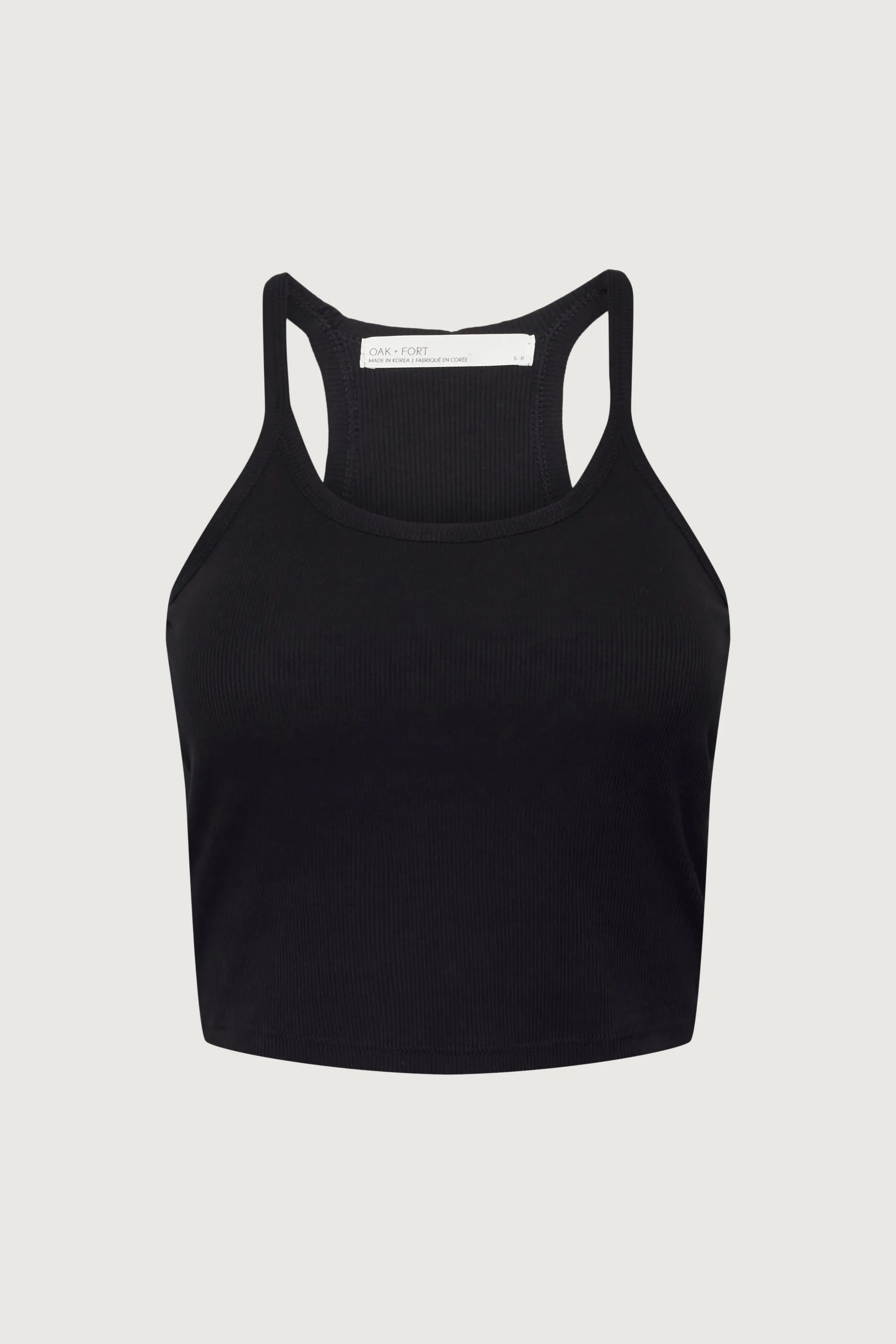 PADDED RACERBACK TANK TOP