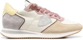 Philippe Model Paris Tropez low-top leather sneakers Neutrals