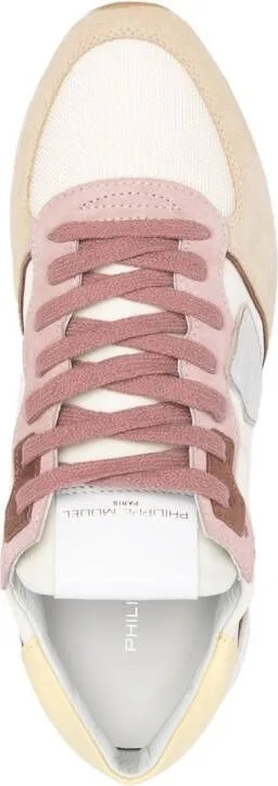 Philippe Model Paris Tropez low-top leather sneakers Neutrals