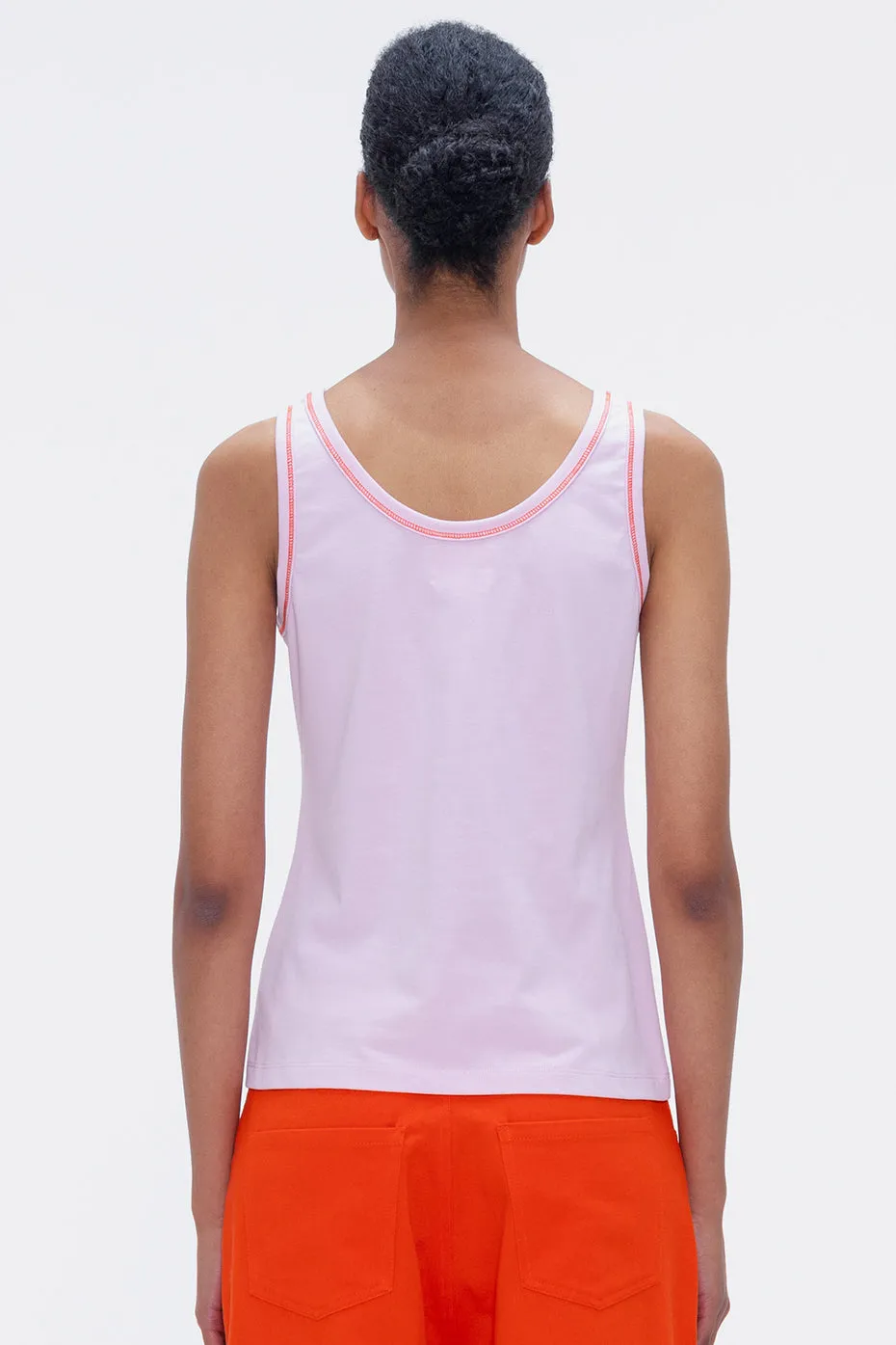 Pink Splash Uni Tank Top