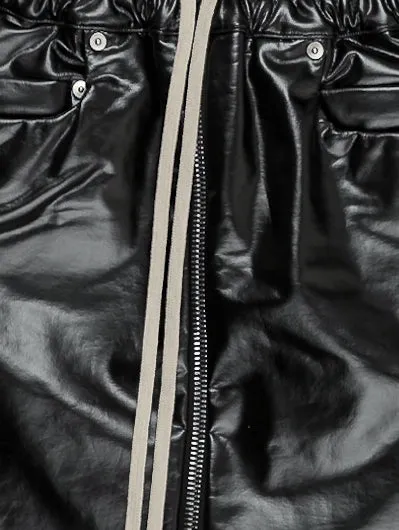 Pleather Zip Skirt