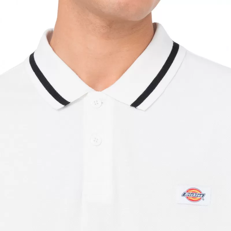 Polo Shirt Dickies Tallasee - White