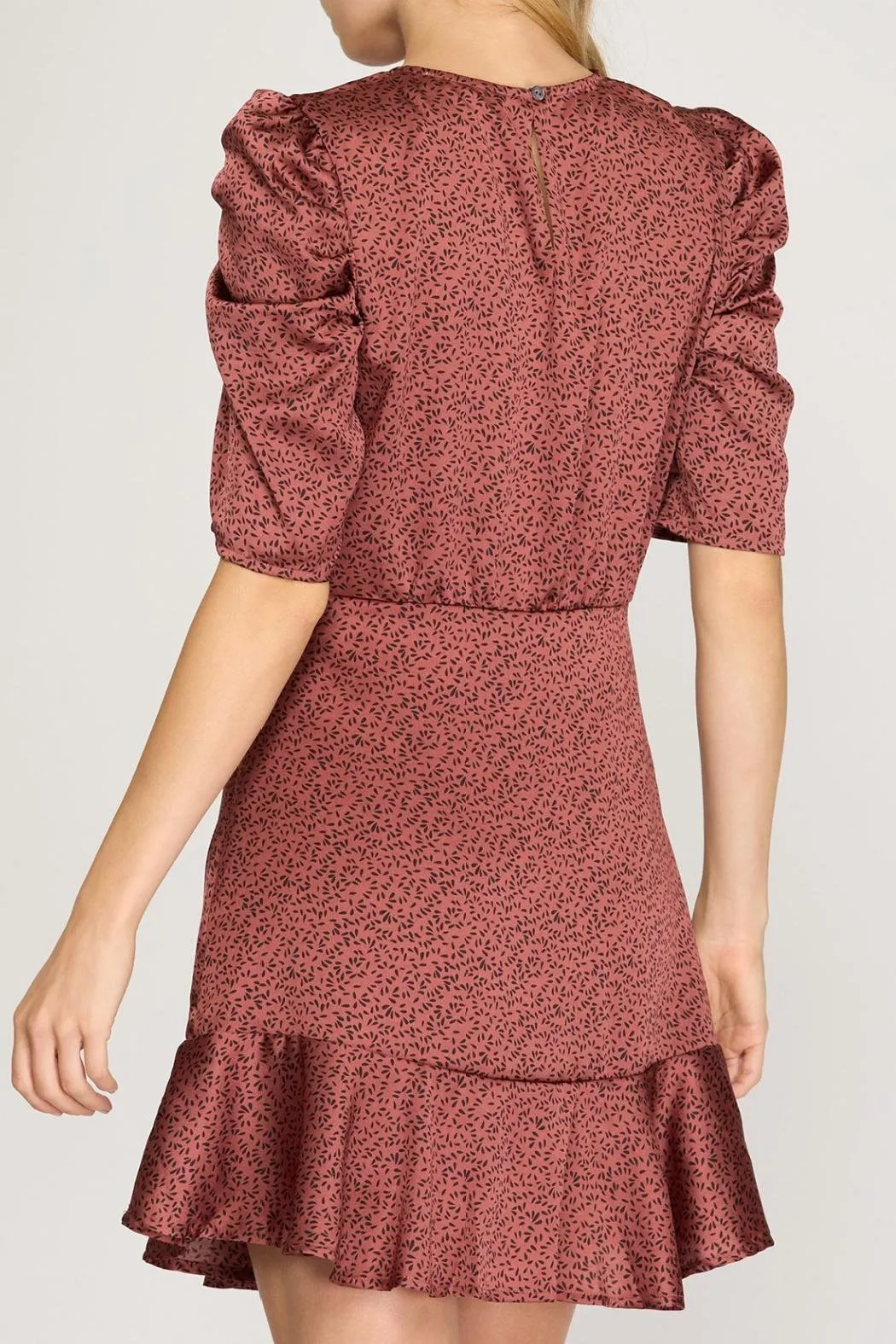 Puff Sleeve Dress