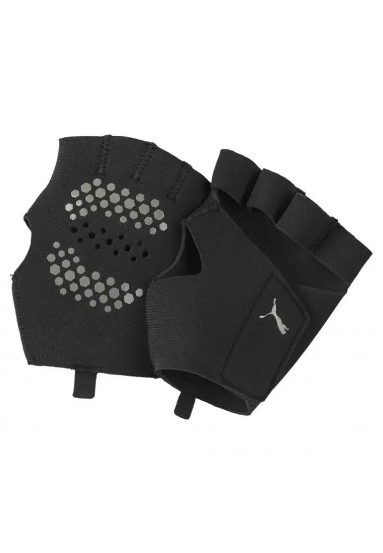 PUMA PUMA Unisex Essential Premium Grip Cut Fingered Training Gloves